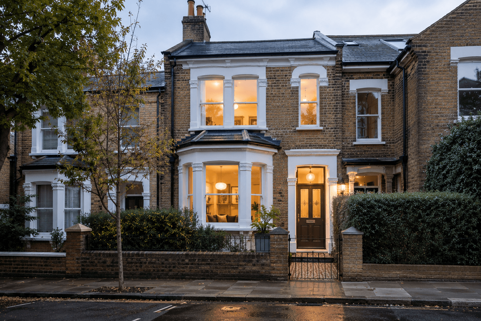 Professionally photographed UK rental property interior
